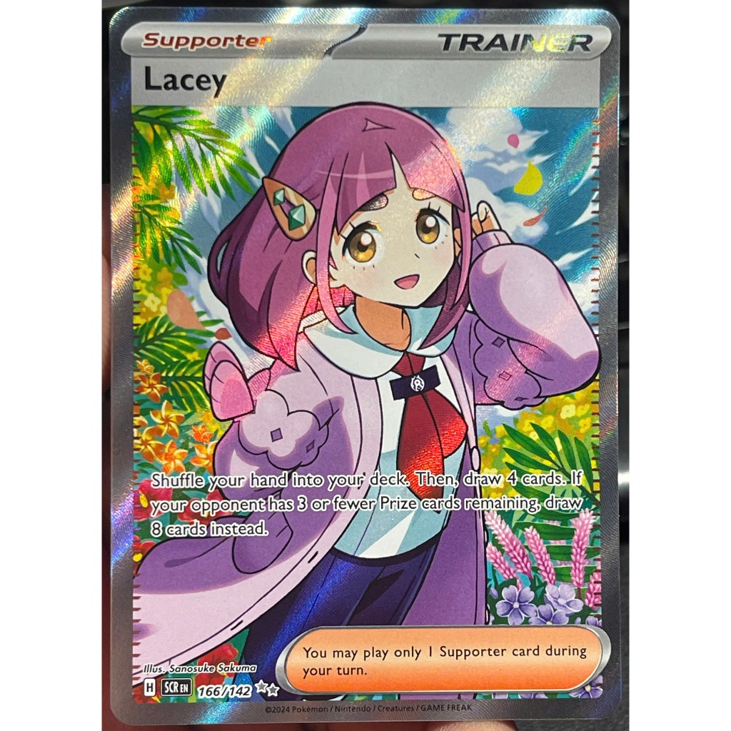 [KW2 Pokemon] [EN] Lacey Card - 166/142 - Full Art Secret Rare