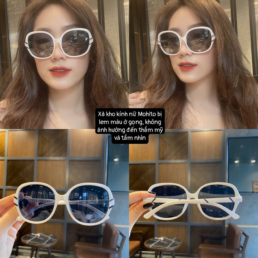 แว่นตาผู้หญิง Mohito เปลี่ยนสีได้เล็กน้อยบนกรอบ ซื้อในโปแลนด์