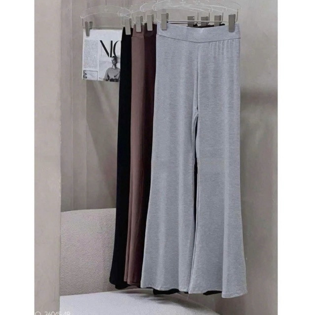 BEAUTIFUL SUPER STRETCH THAI COTTON FLARE PANTS MS19000O