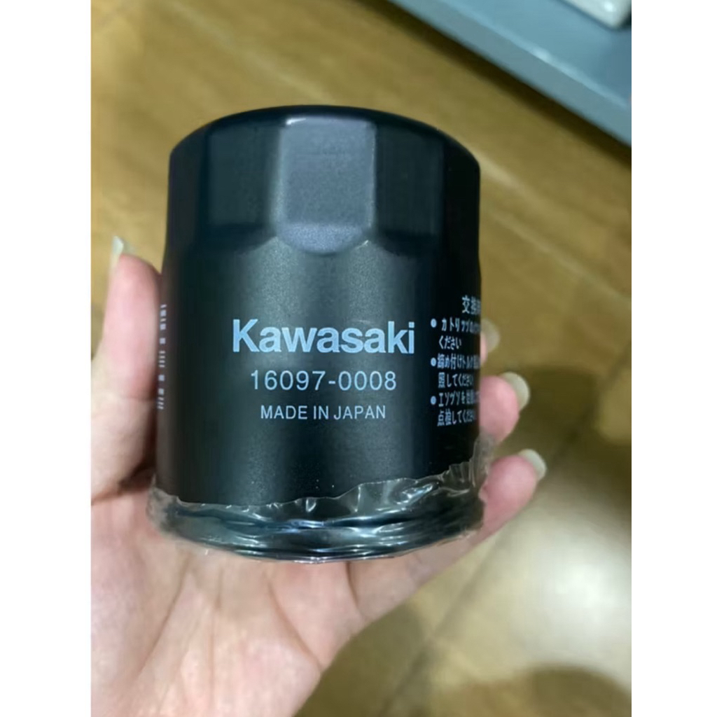 คุณภาพสูง kawasaki กรองน้ํามัน (กรองน้ํามัน) สําหรับ NINJA 300->1400cc-Z 300->1000-ZX25->1400cc + กร