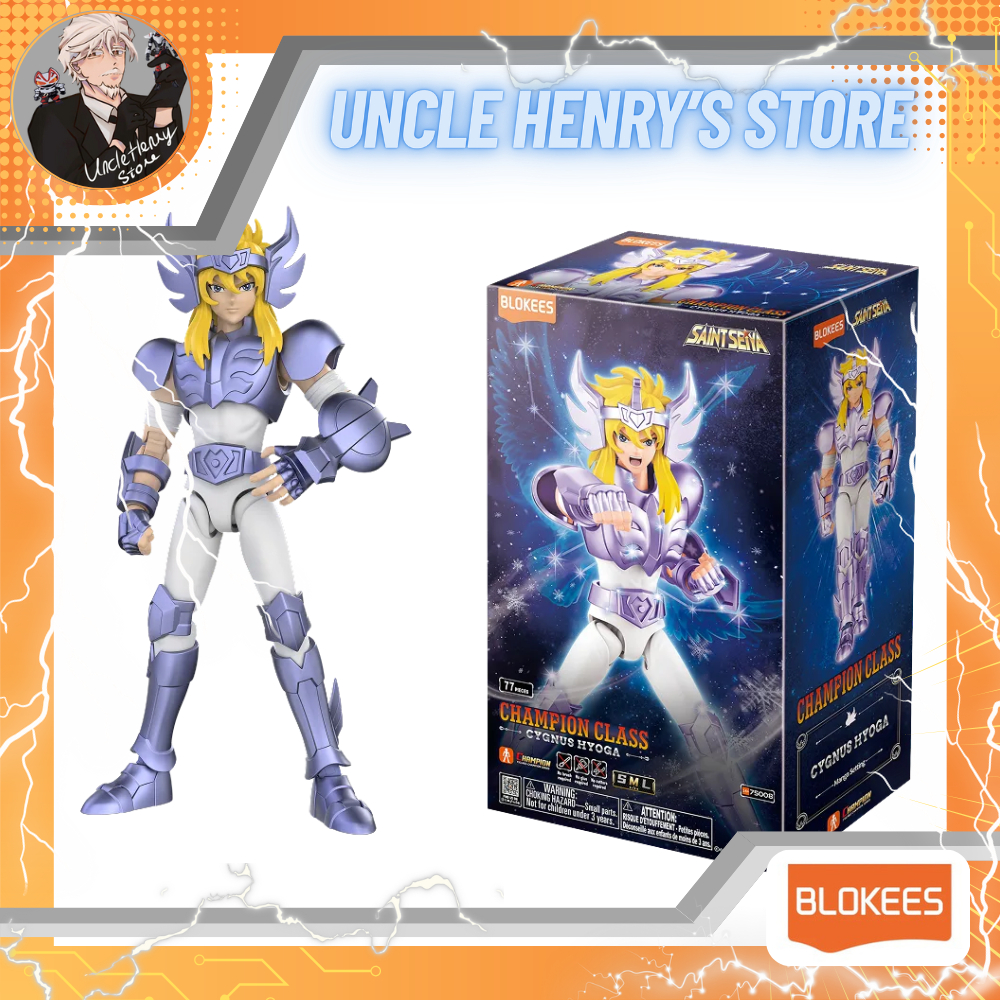 Blokees Figures- Saint Seiya -ChampionClass(cc)07 - Cygnus Hyoga