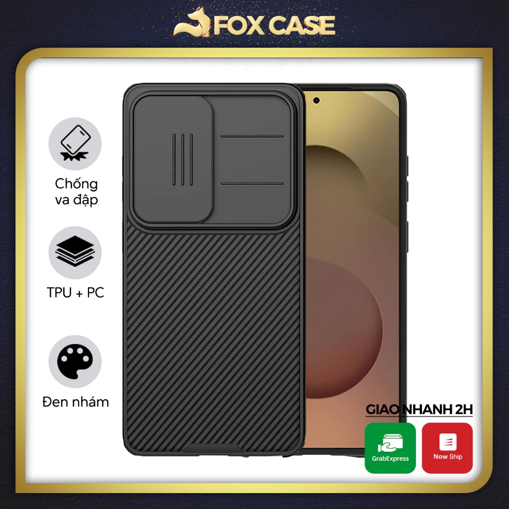 S26 Ultra, S25 Ultra, S25 Plus, S24 Ultra, S21 Plus Nillkin CamShield Pro เคสป้องกันกล้อง - Fox Case