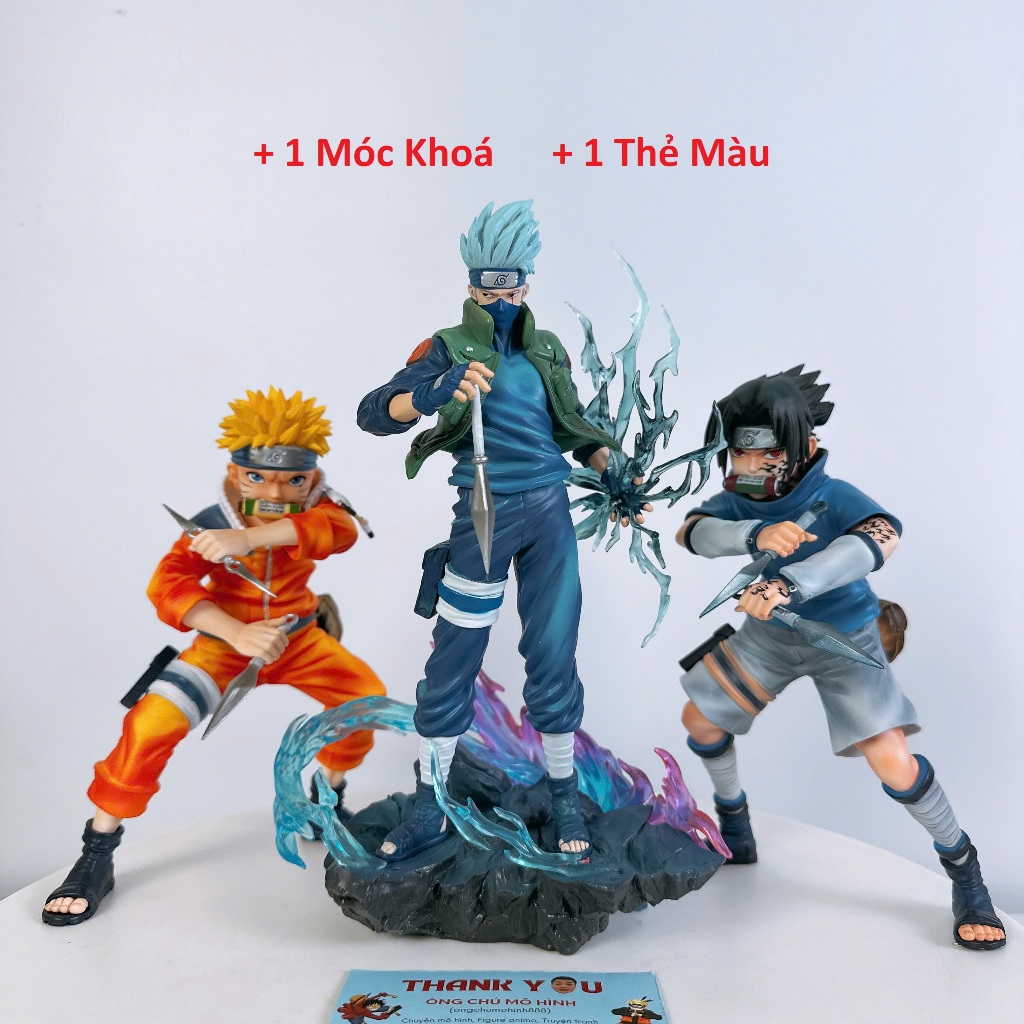 โมเดลคาคาชิทันเดอร์ในนารูโตะ 23ซม. Ongchumohinh888 MH7218