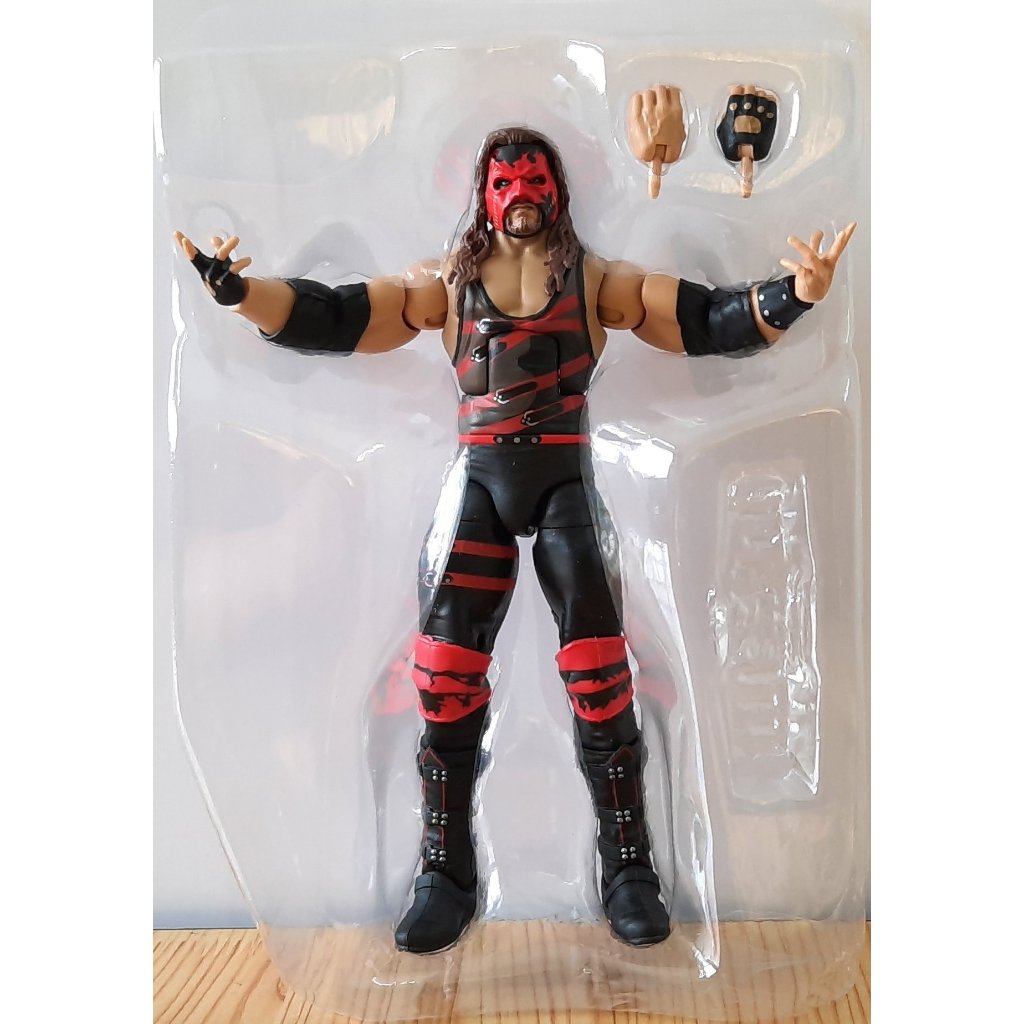 (ไม่มีกล่อง – ถาดเดิม) รุ่น WWE Kane - Elite Legends Series 15 (ไม่มีเข็มขัด) (พิเศษ) (รวมภาพถ่ายจริง)