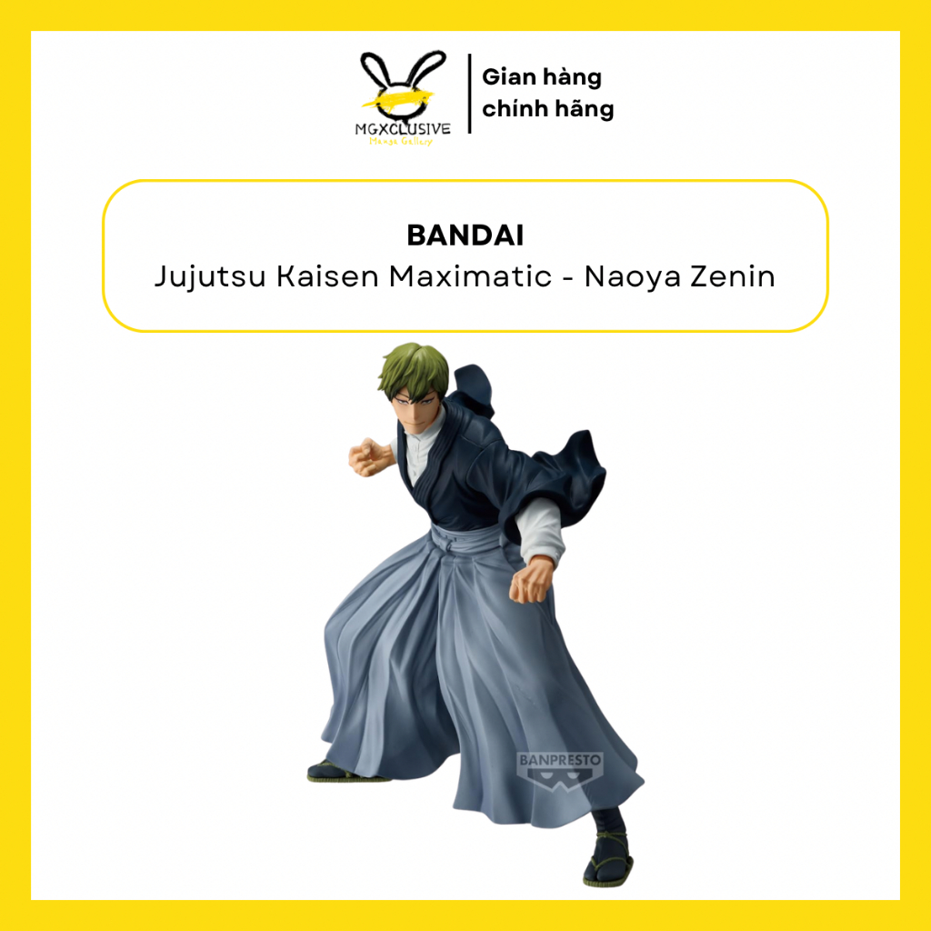 โมเดล Bandai Maximatic ของแท้ - Jujutsu Kaisen Naoya Zenin