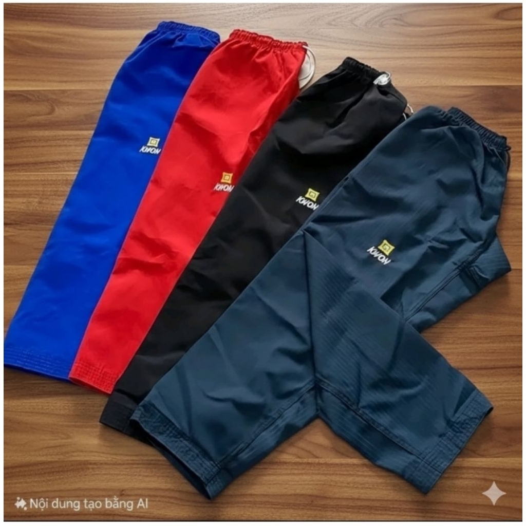 Kwon กางเกงลายชกมวยเทควันโด