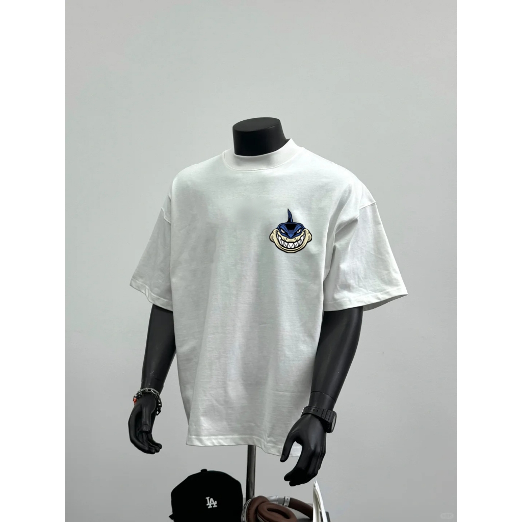 เสื้อยืด Shark Unisex New Smile อ่อนเยาว์และไดนามิก