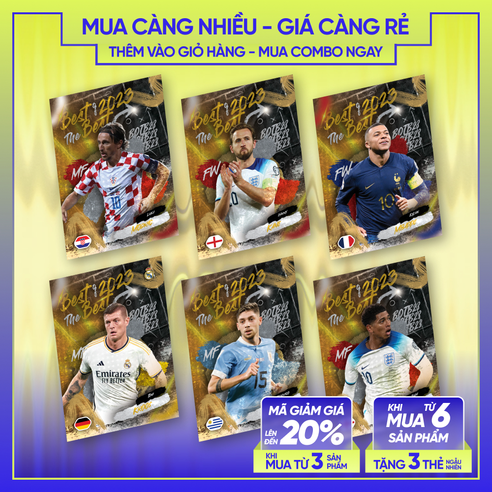 23-24 BEST OF THE BEST TOTY | การ์ดนักฟุตบอล SKYLLECTA | CR7 M10 Ronaldo Messi De Bruyne Haaland Ney