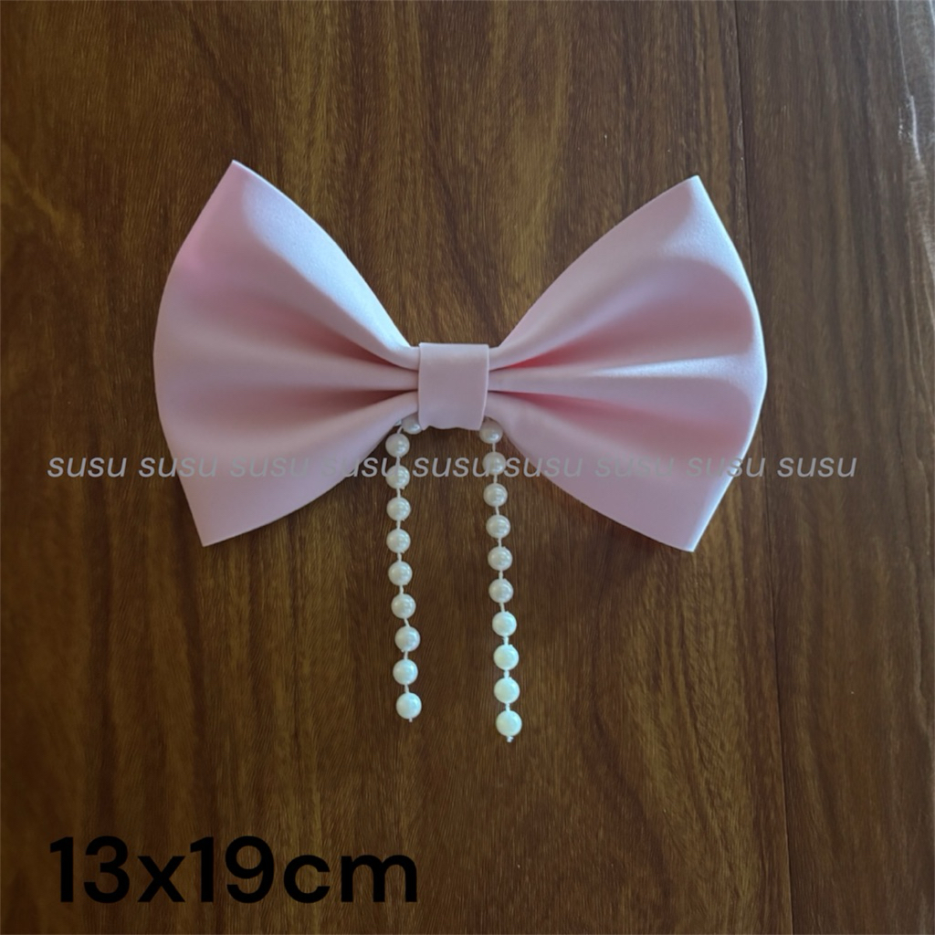 โบว์โฟม 13x19 พร้อมลูกปัดกลม
