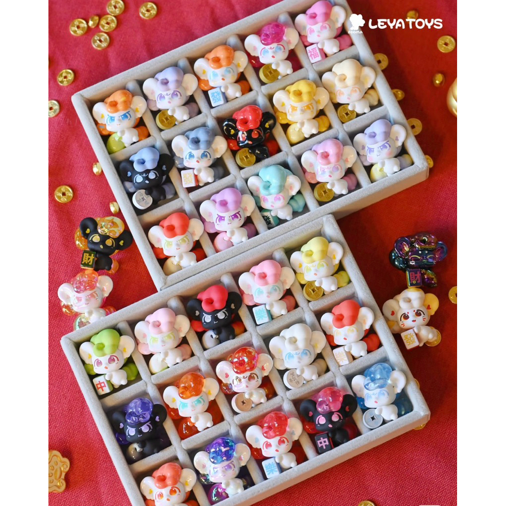 [BAG OF 5] Blindpack Zooma Fringe Bubbles - โมเดลตั้งโชว์น่ารักเป็นของขวัญ