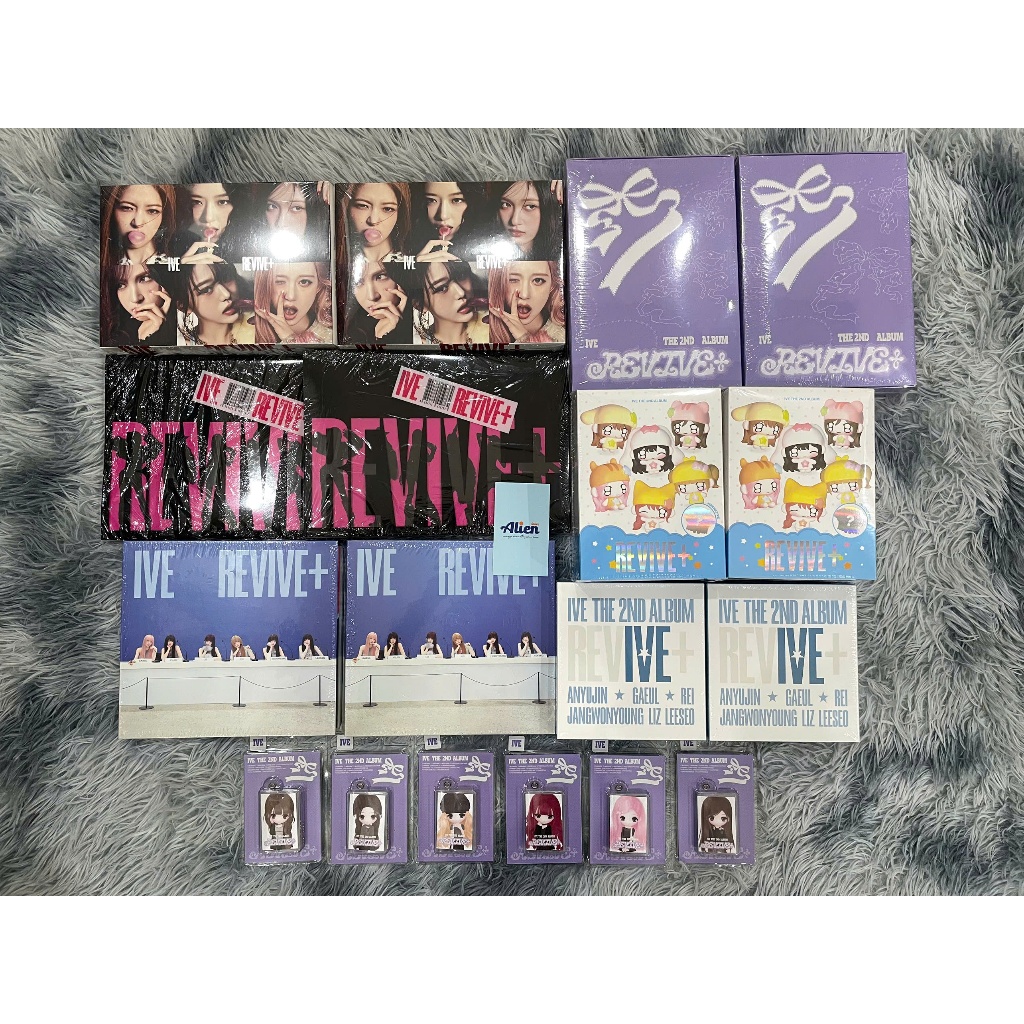 [มีจําหน่าย] อัลบั้ม IVE - "REVIVE+"