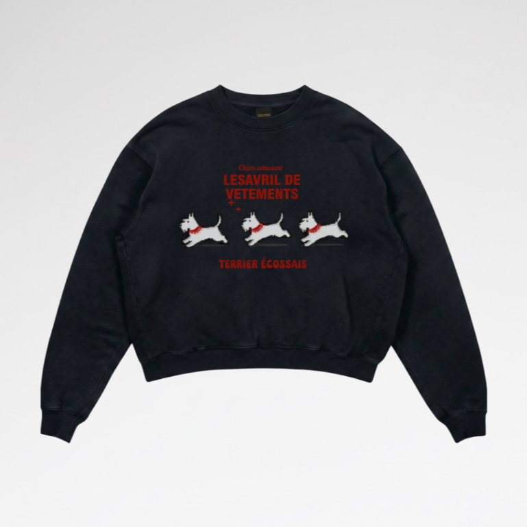 เสื้อสเวตเตอร์ Terrier Écossais - Lesavril de Vetements