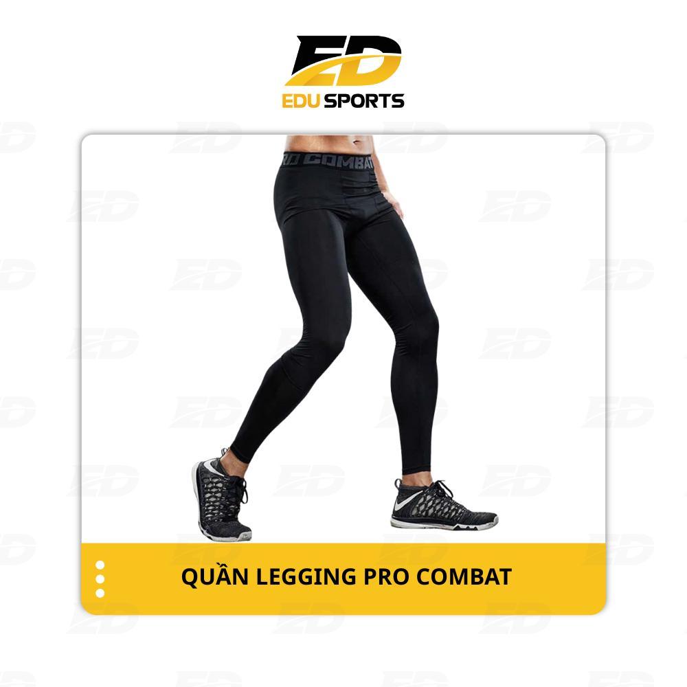 กางเกงกันความร้อนผู้ชาย Combat Pro กางเกงวอร์มผู้ชายคุณภาพสูง QMGN07