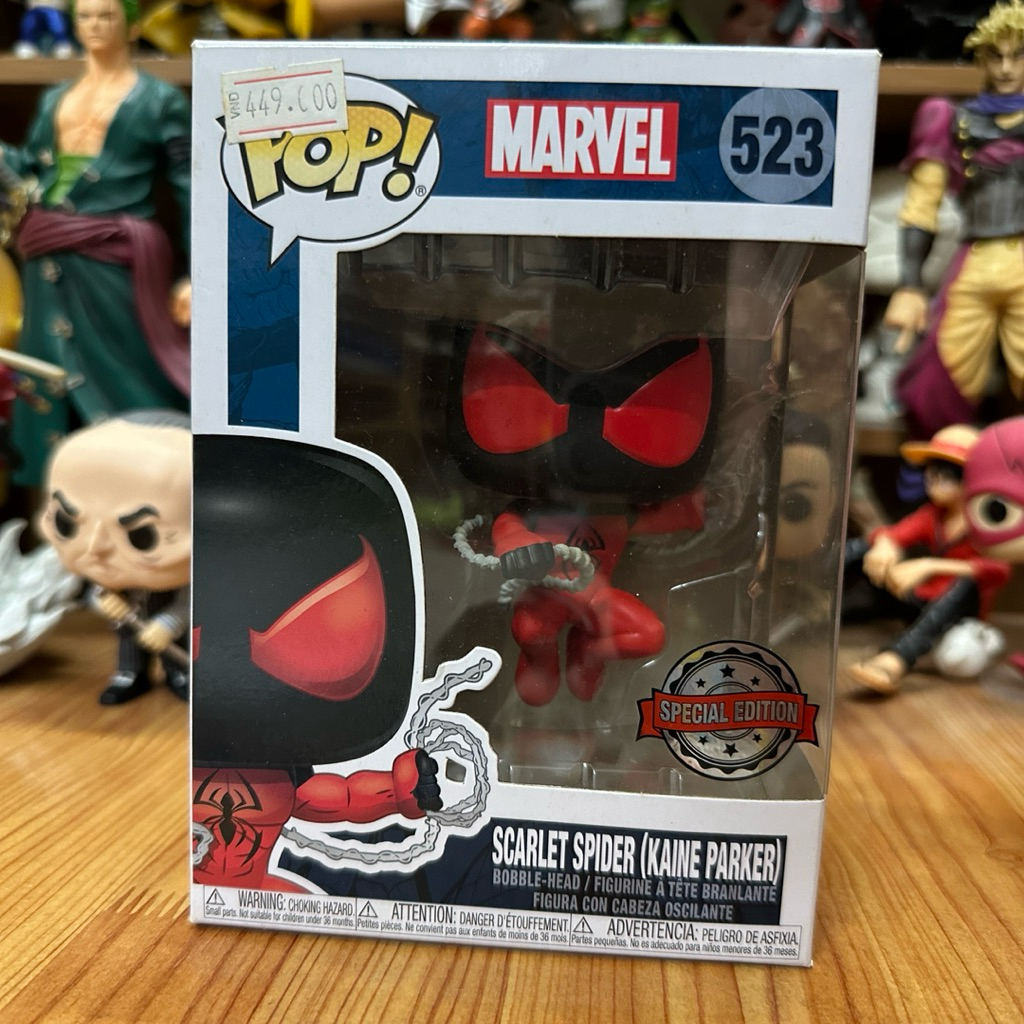 FUNKO Fiko Marvel Figure - Scarlet Spider / Kaine Parker (จริง กล่อง)