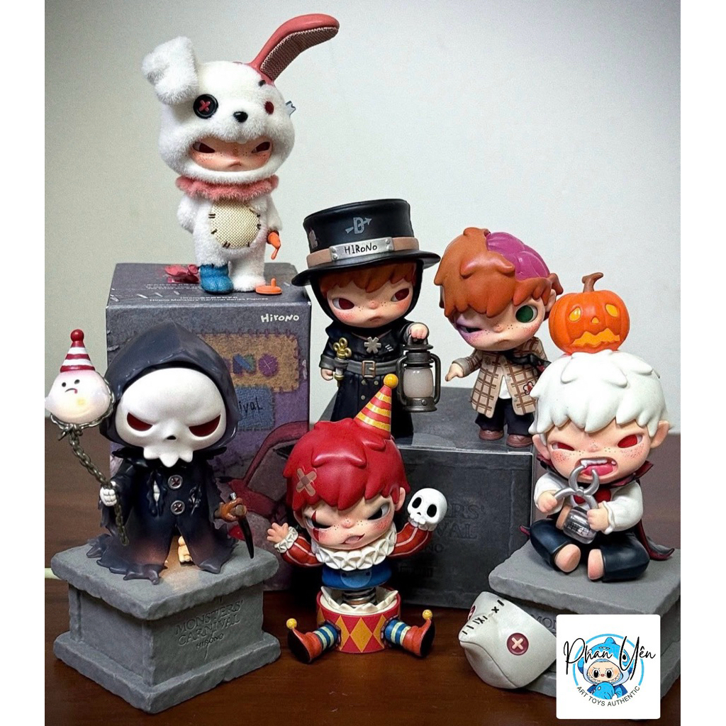 HIRONO Series 10 - Hirono Halloween – Monsters Carnival [CHECK CARD TEAR BAG]- รุ่นจอแสดงผล