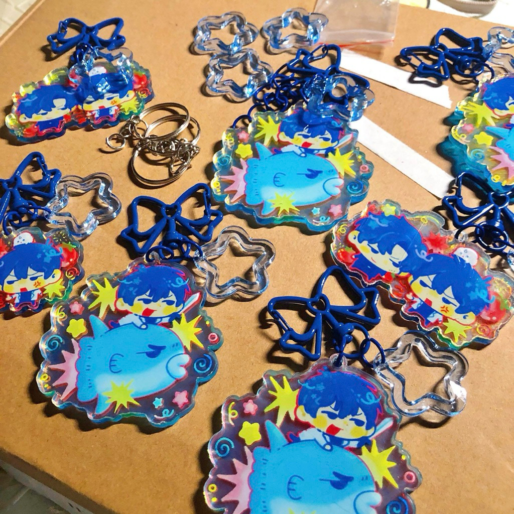 ORV - [ข้อผิดพลาดหน้าถอยหลัง] พวงกุญแจ holo JoongDok 6cm