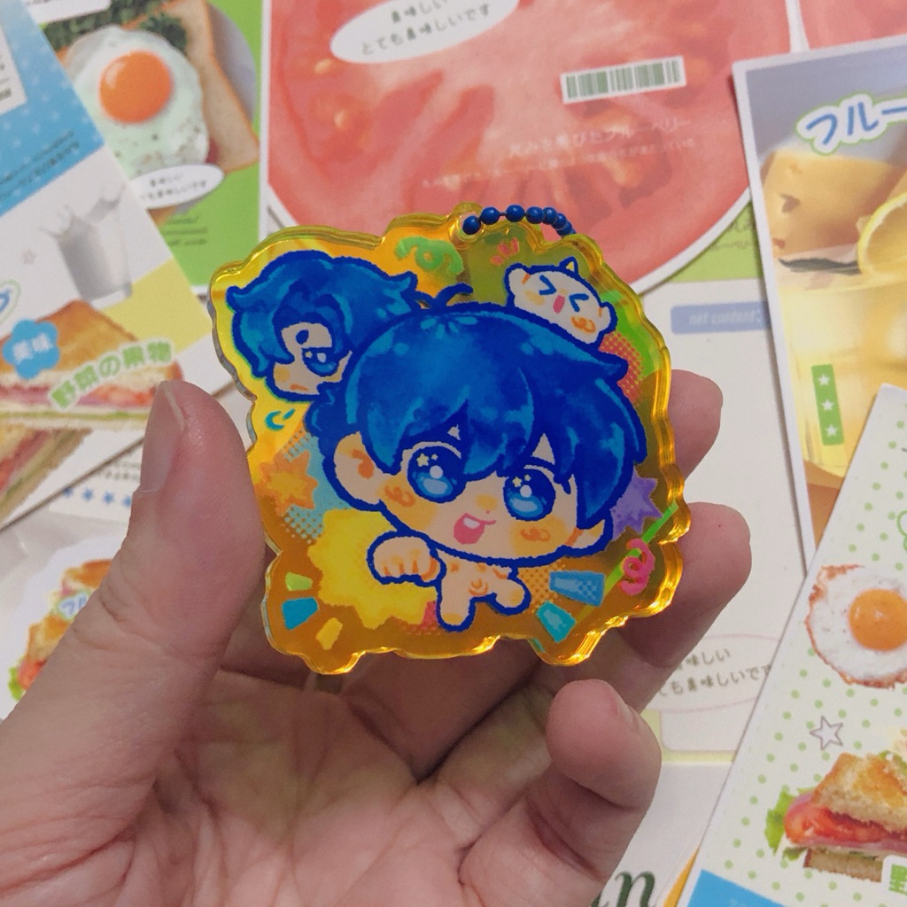 ORV - พวงกุญแจ Dokja holo ขนาด 6 ซม. สุดที่น่าสนใจ