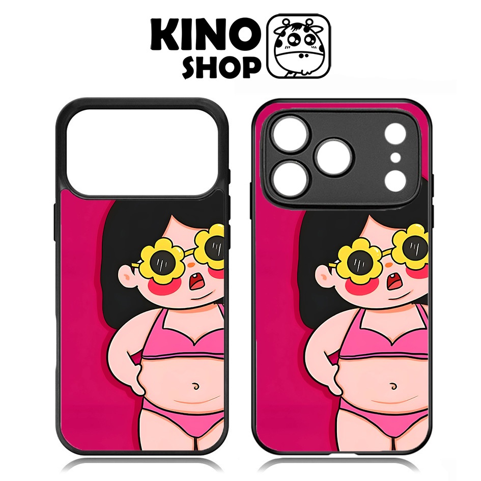 KINOSHOP เคสไอโฟน [ ZL 861 ] พิมพ์ถ่ายเทความร้อน ฝาหลังอะลูมิเนียม ยืดหยุ่น ป้องกันสีเหลือง สําหรับ 