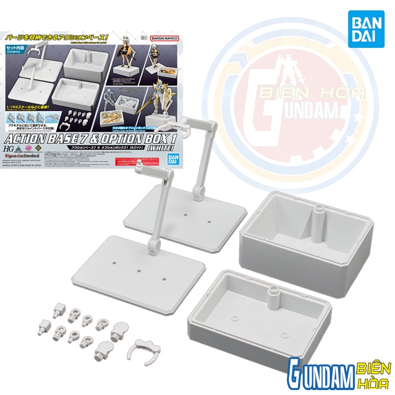BASE for ACTION BASE 7 & OPTION BOX [สีขาว]