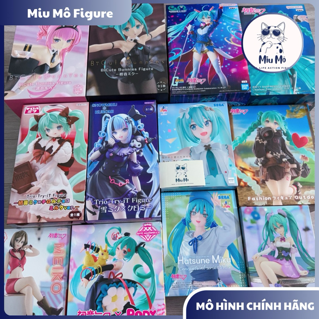 โมเดล Hatsune Miku - ฟิกเกอร์ Miku ของแท้ - ฟิกเกอร์ Hatsune Miku