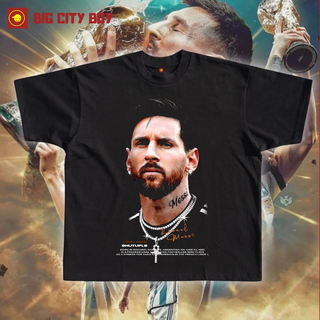 เสื้อยืด "BIG FACE 10 LEGEND" Form Boxy BIG CITY BOY