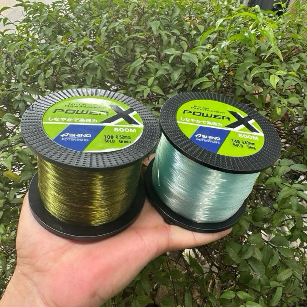 โรลสายตกปลา ASHINO POWER X 500m(0.52-0,57-0.02mm)