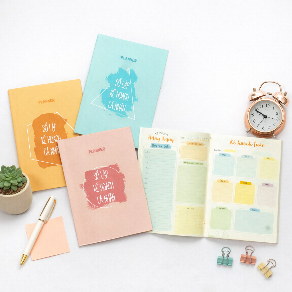 Personal Planner 2026 - การจัดการเวลา Planner - พร้อมปฏิทิน 2026