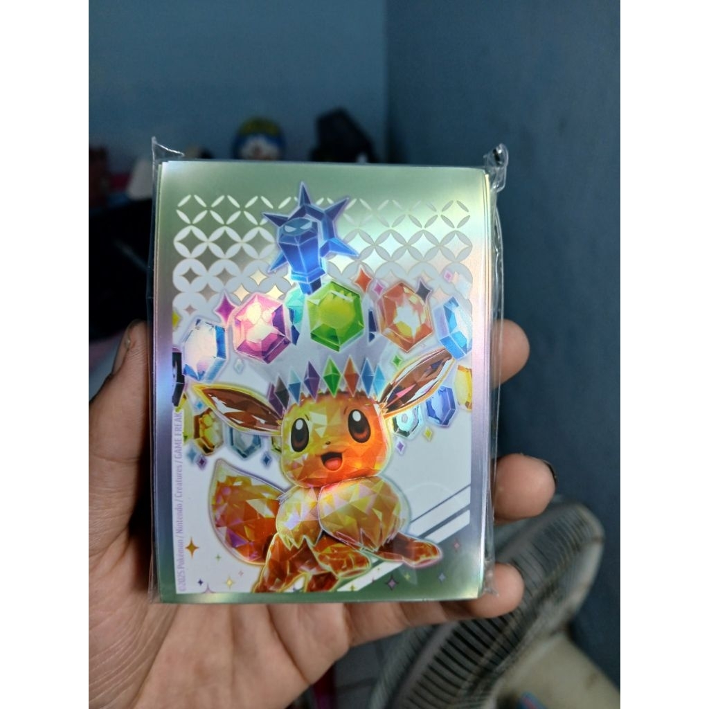 [Yugioh Bien Hoa Store] 1 ชุด Slv Eevee Prismatic Evolutions ETB ปกการ์ดส่วนบุคคล Pokemon 65 ชิ้น