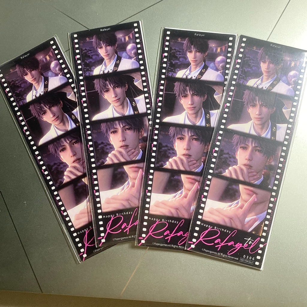 Ticket Photostrip Birthday Wonder Rafayel