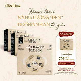 [COMBO 4 TẶNG 1] Bột Hắc Mè Diên Sơn Diên Hoa