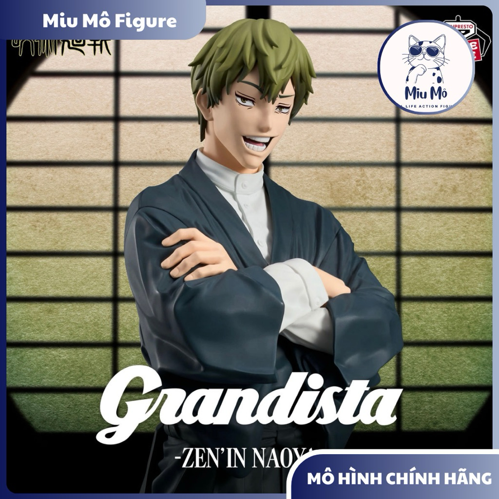 Zenin Naoya - Jujutsu Kaisen - Grandista GENUINE BANDAI FIGURE MODEL