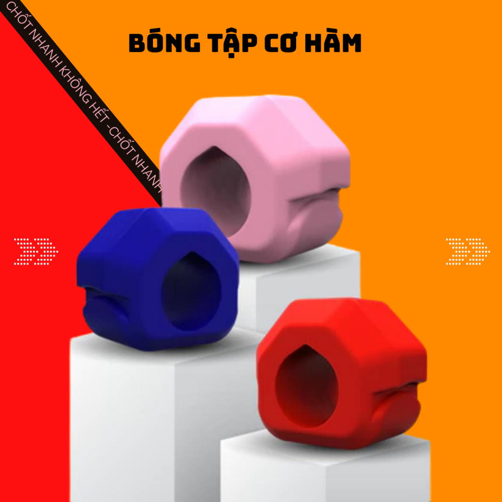 ลูกบอลออกกําลังกาย Jawsize Jaw ของแท้ อุปกรณ์ออกกําลังกายเคี้ยว Mewing Jawliner AHA