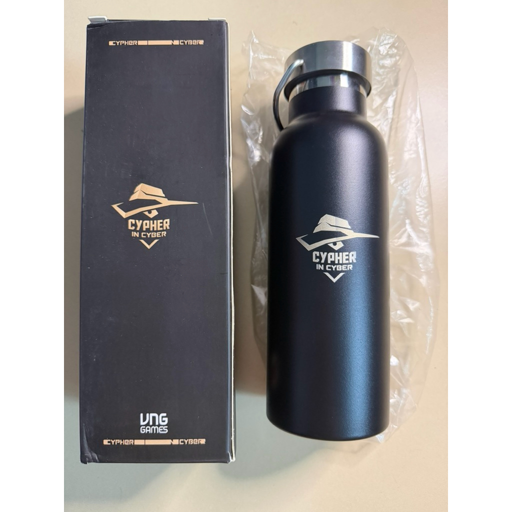 CIC VALORANT Cypher In Cyber Thermos Bottle ของขวัญออฟไลน์ของแท้อย่างมาก VNGGames