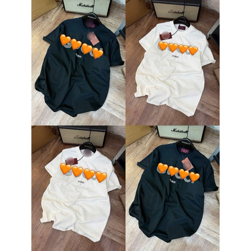 Gcc เสื้อยืดชายหญิงผ้าคอตตอน 100% แบบเรียบ 4 ทาง เย็น