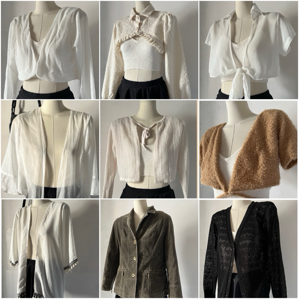 [03/03] เสื้อแจ็คเก็ตบาง 2hand trift y2k ootd มือสอง 15 35 57 58 60 73 74 75 76 84 88 89 90 92 95 96