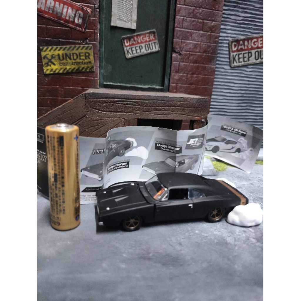 โมเดลรถเหล็ก Dodge Charger 1968