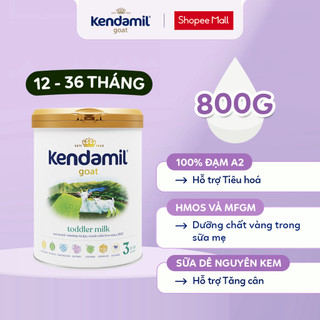 ( DATE 12/2026) Sữa công thức dê Kendamil Goat số 3 (800g)