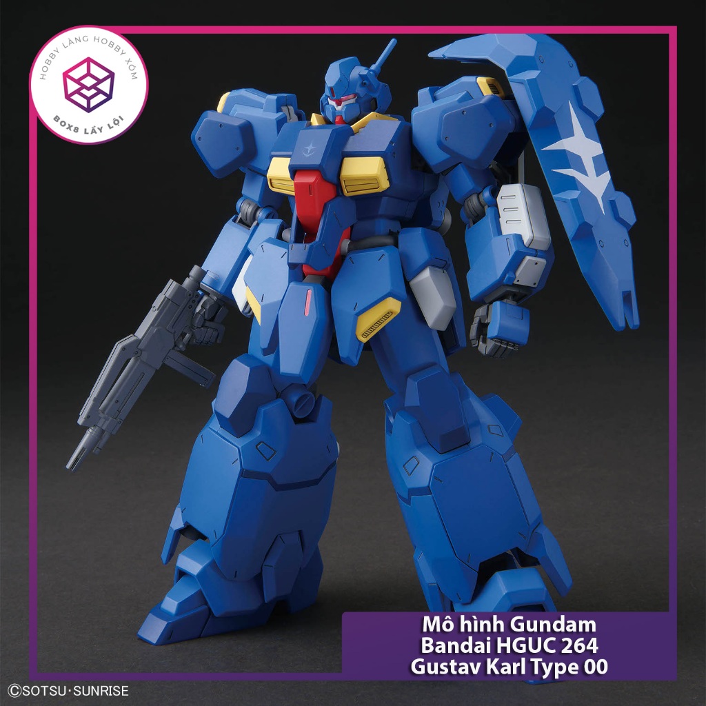กันดั้มโมเดล Bandai HGUC 264 Gustav Karl Type 00 1/144 [GDB] [BHG]