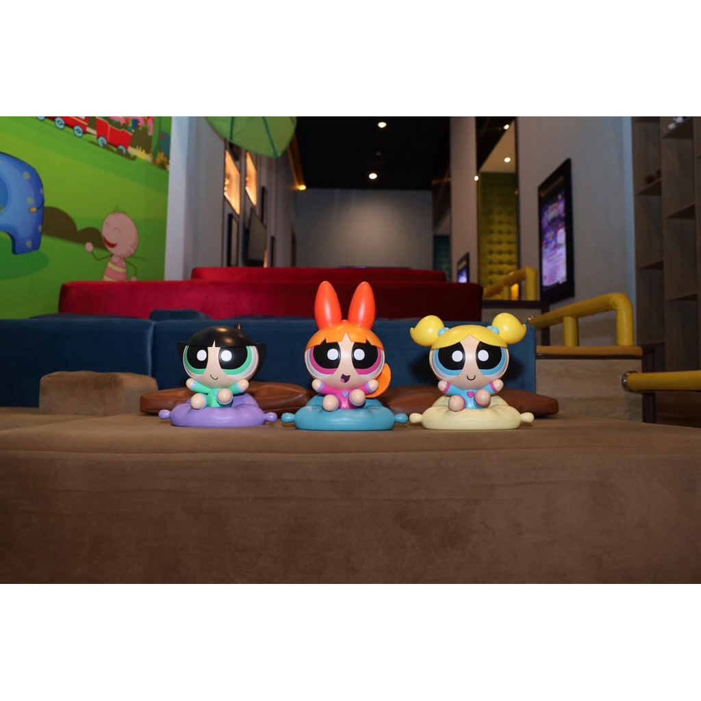 ของแท้ MAJOR CINEPLEX POPCORN BUCKET POWERPUFF GIRLS BOX