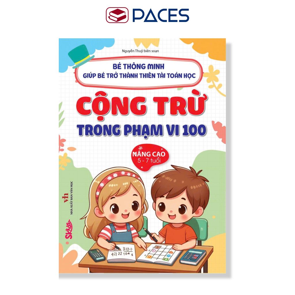 หนังสือ - ฝึกคณิตศาสตร์บวกและการลบ PHAM VI 100 สําหรับเด็กอายุ 5-7 ปีหนังสือขั้นสูง - SGAME