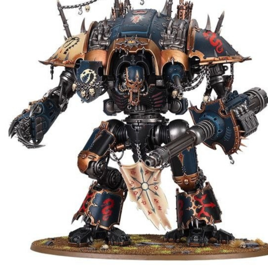 TD Hobby เรซิ่น 3D พิมพ์รุ่น WH40K Chaos Knights scan 3D