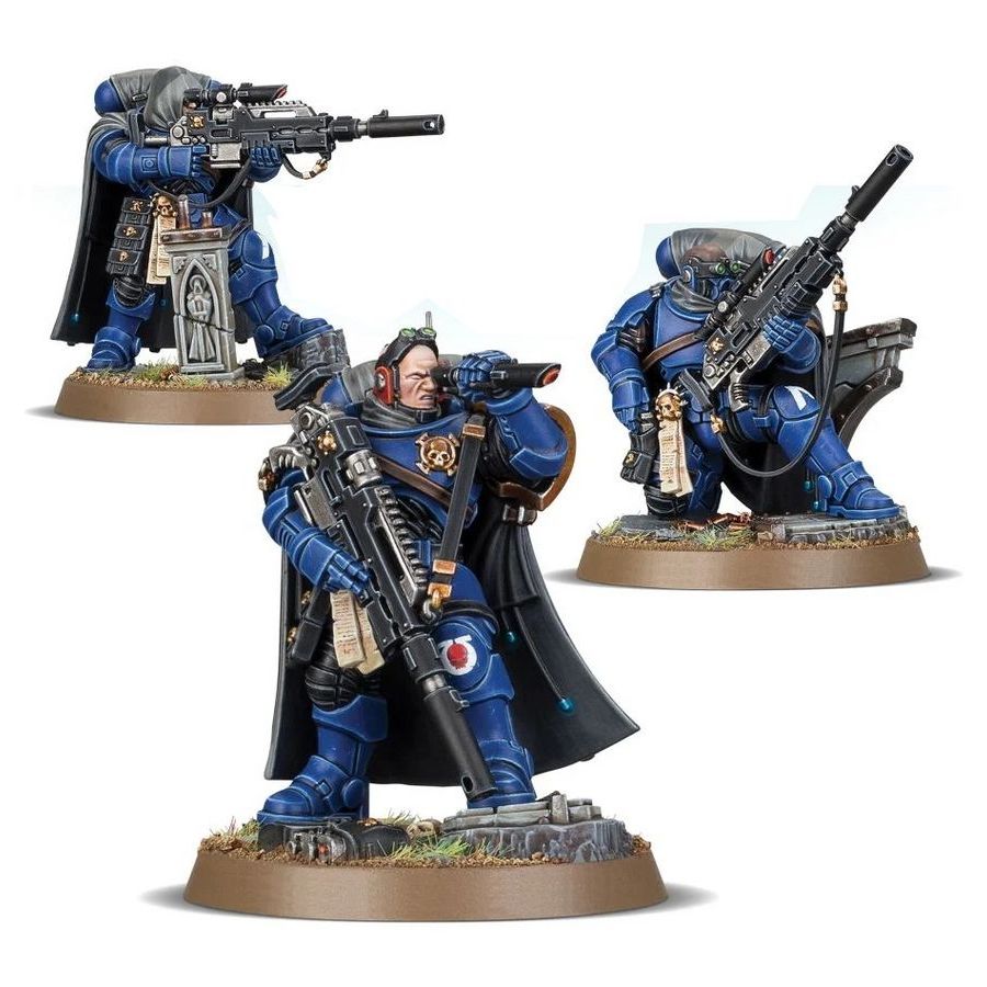 TD Hobby เรซิ่น 3D พิมพ์รุ่น WH Space Marine scan