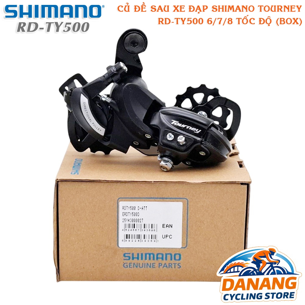 SHIMANO Tourney RD TY500 6/7/8 Speed สับจานหลังจักรยาน – FullBox ของแท้