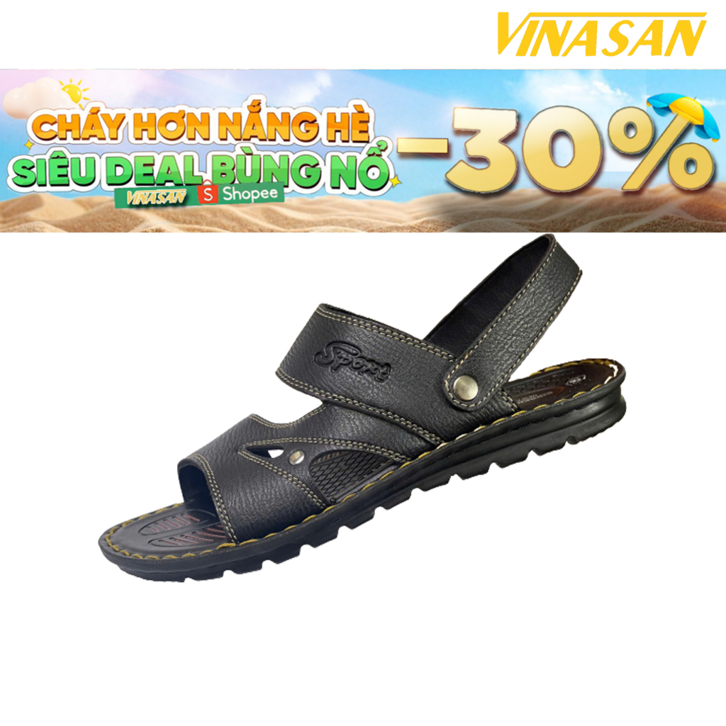VINASAN รองเท้าแตะผู้ชาย (39-43) กีฬาแฟชั่น รหัสนุ่มสบาย CCS-21