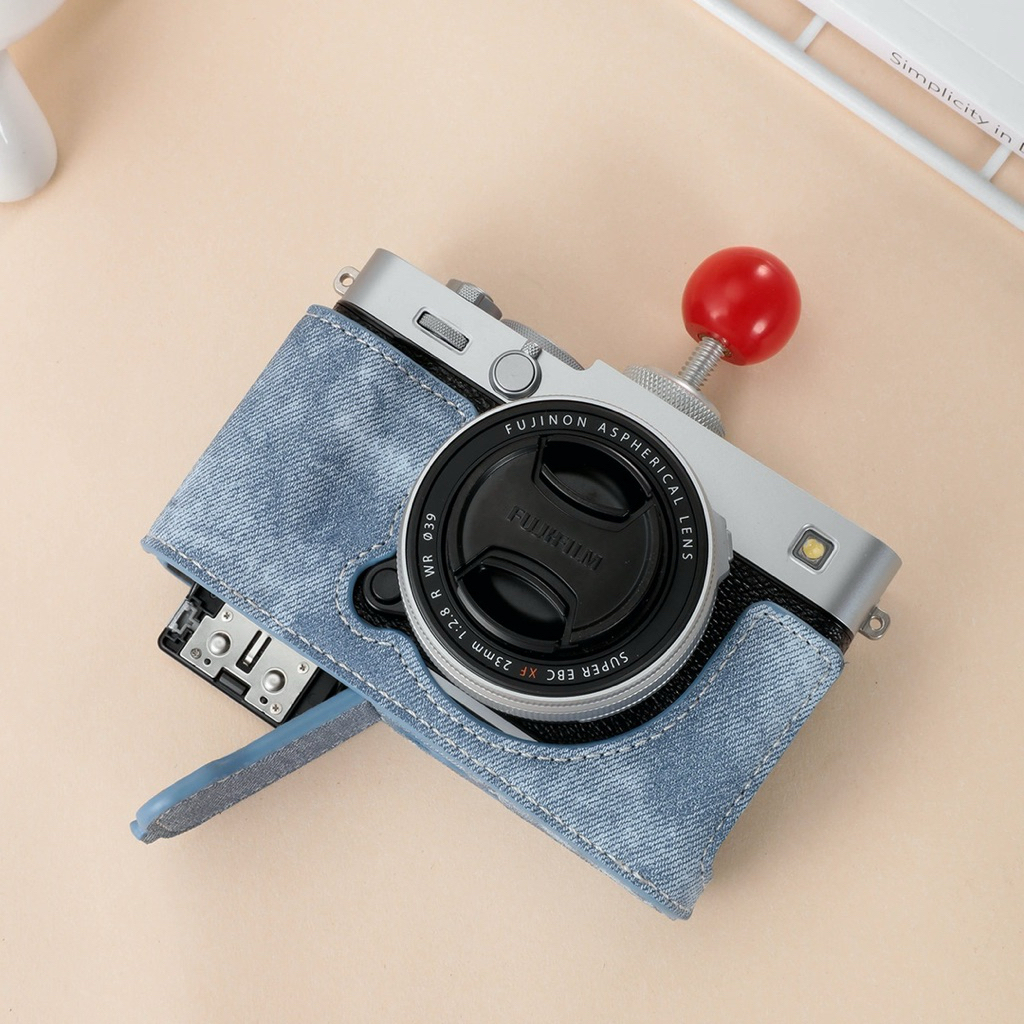 เคสหนัง Halfcase สําหรับ Fujifilm XE5 - รุ่น Jean