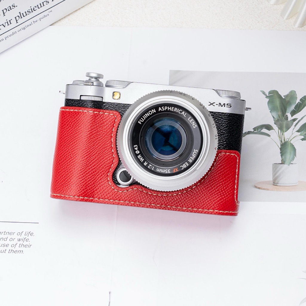 เคสหนัง Halfcase Fujifilm XE5 - รุ่น 01