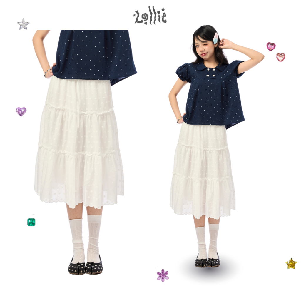 LOLLIE STUDIO - กระโปรง Dottie TKC56