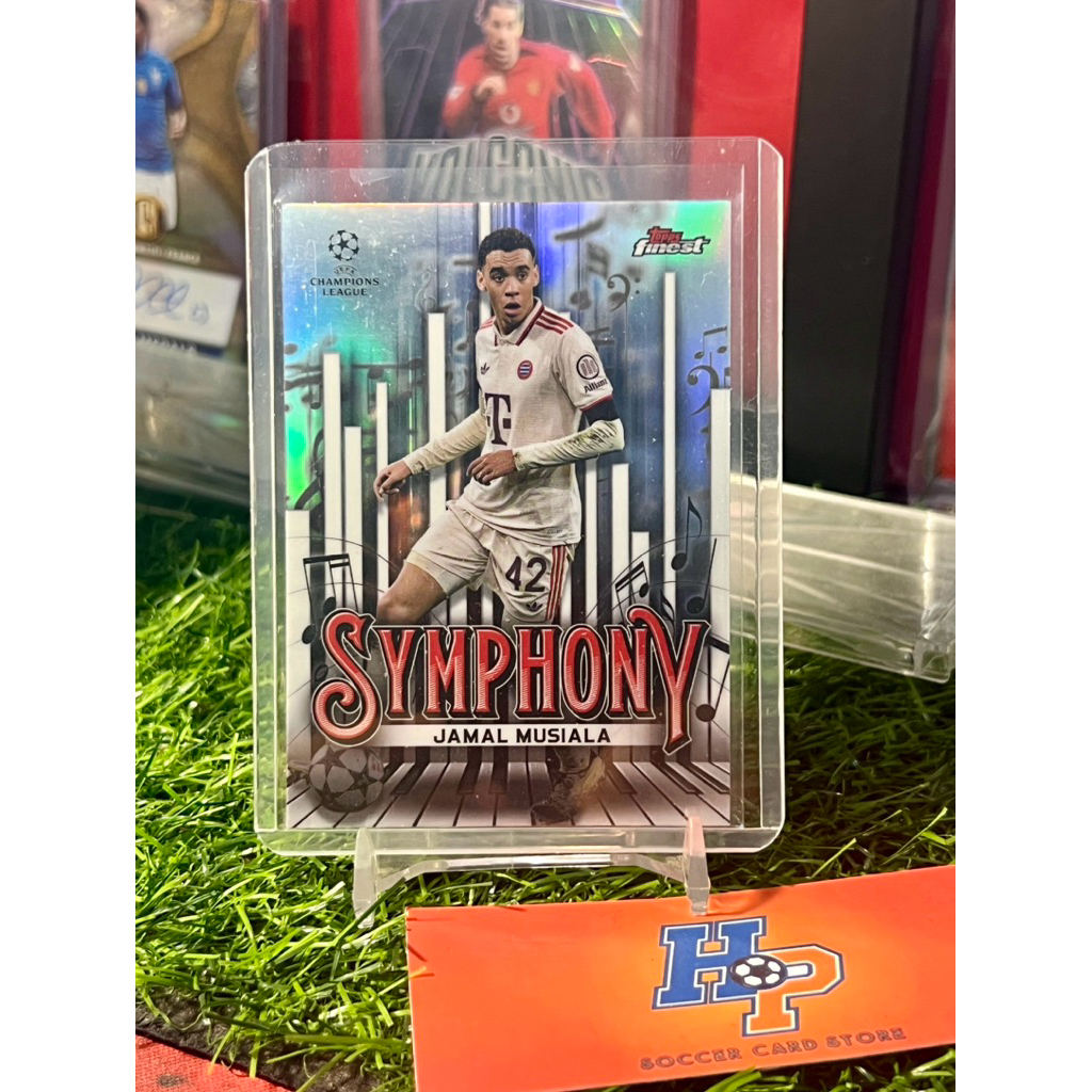 Jamal Manisel Symphony Topps Finest UCL 2024/25 การ์ดฟุตบอล