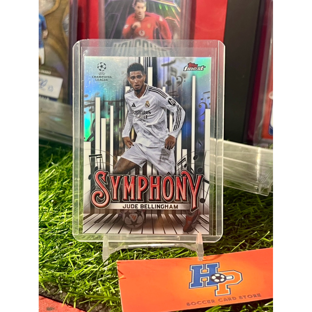 Jude Bellingham Symphony Topps Finest UCL 2024/25 การ์ดฟุตบอล