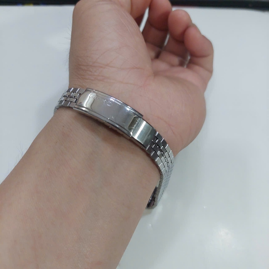สายนาฬิกาผู้หญิง SEIKO ขนาด 16mm คําอธิบายวิดีโอสแตนเลสญี่ปุ่น ใช้เฉพาะ